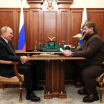 Президент РФ В. Путин встретился с Главой ЧР Р. Кадыровым
