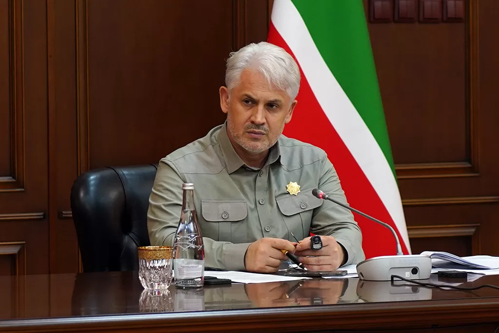 M Khuchiev sv 210722 1 jpg - Магомед Бухадиев принял участие в заседании Правительства Чеченской Республики